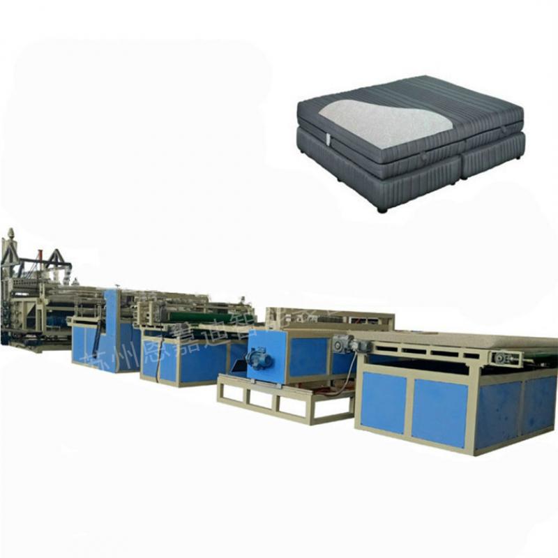 Spinneret mattress production line