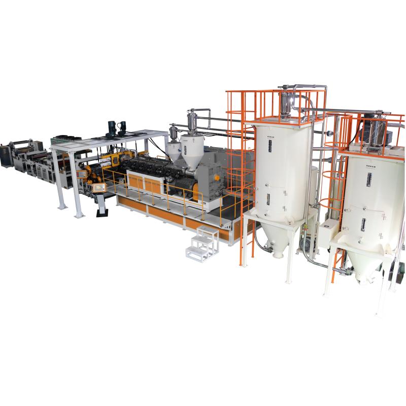 PET sheet production line