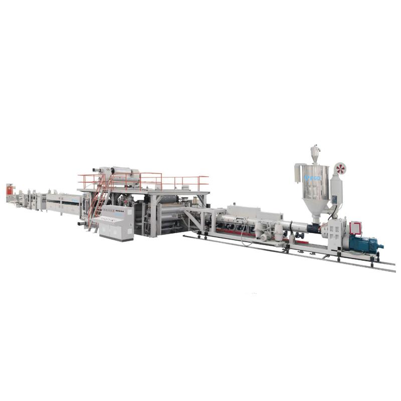PE aluminum plastic plate production line
