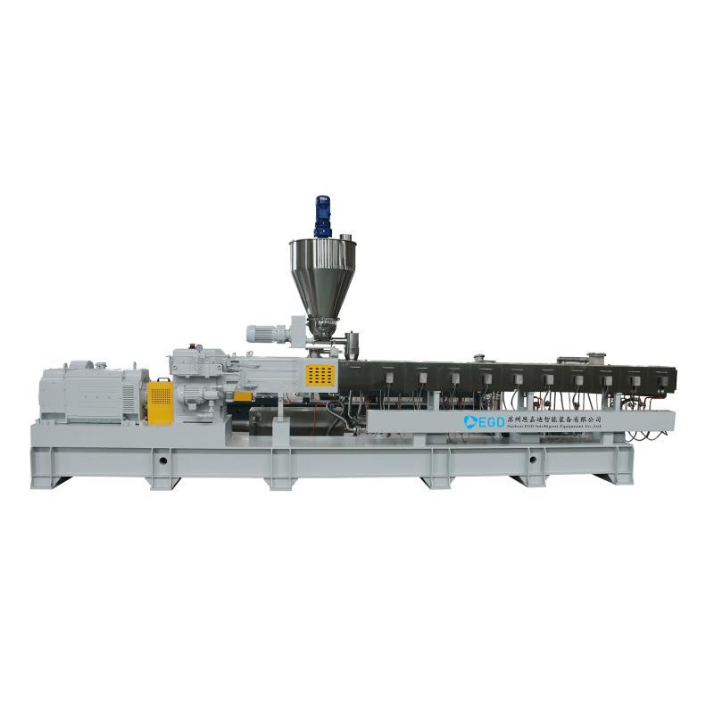 Double screw extruder