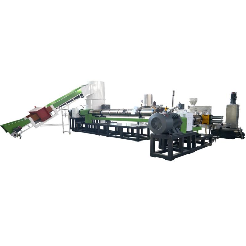 Single screw granulation production line